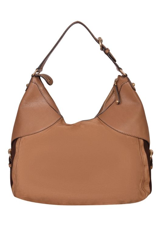 Gucci Tan Leather Horsebit Heritage Hobo Bag
