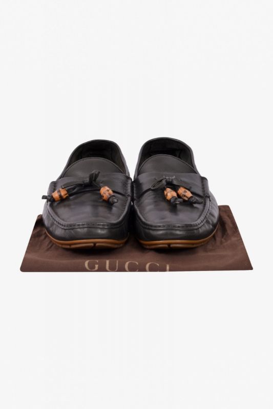 Gucci Tassel Black Men’s Loafers