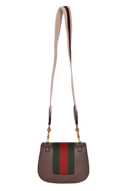 Gucci Totem Crystal Heart Crossbody Bag