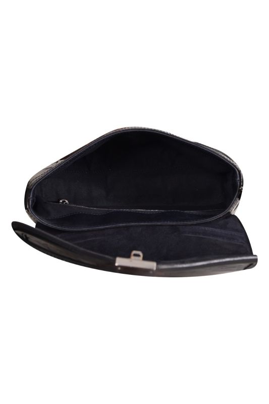 Gucci Treasure Monogram Patent Leather Shoulder Bag