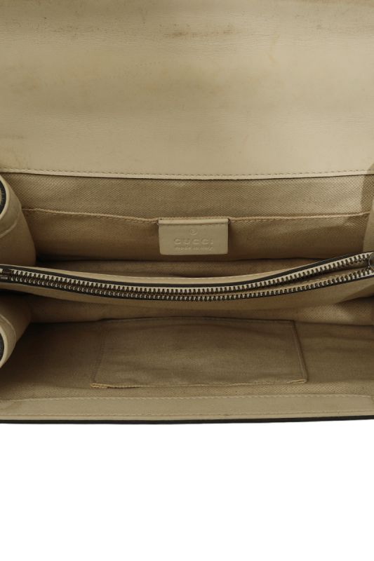 Gucci Tricolor Medium Leather Dionysus Bamboo Top Handle Bag