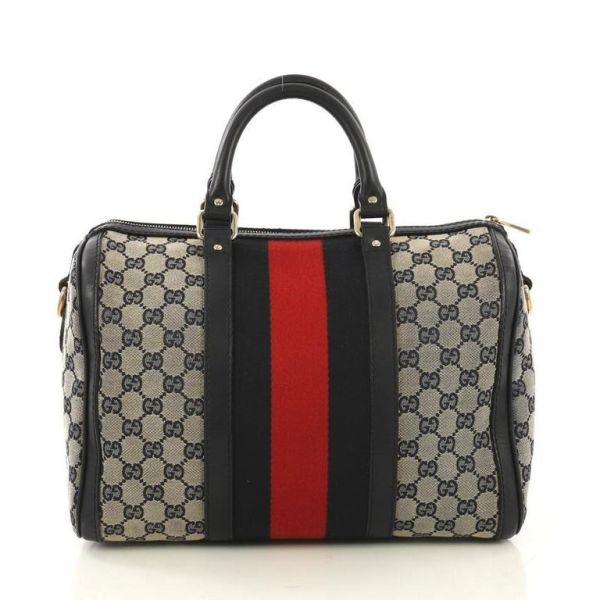 GUCCI VINATGE WEB BOSTON BAG