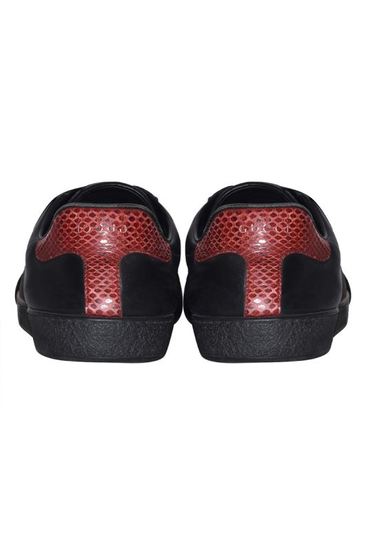 Gucci Web Lace Up Sneakers