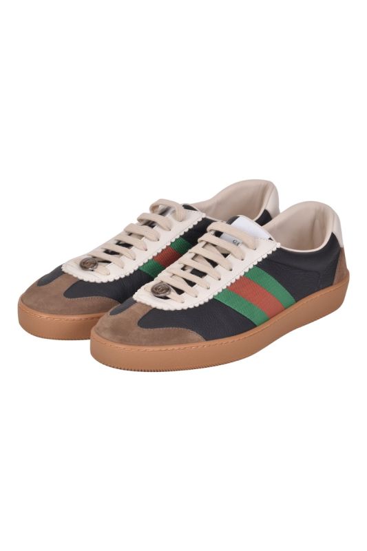 Gucci Web Low Top Sneakers