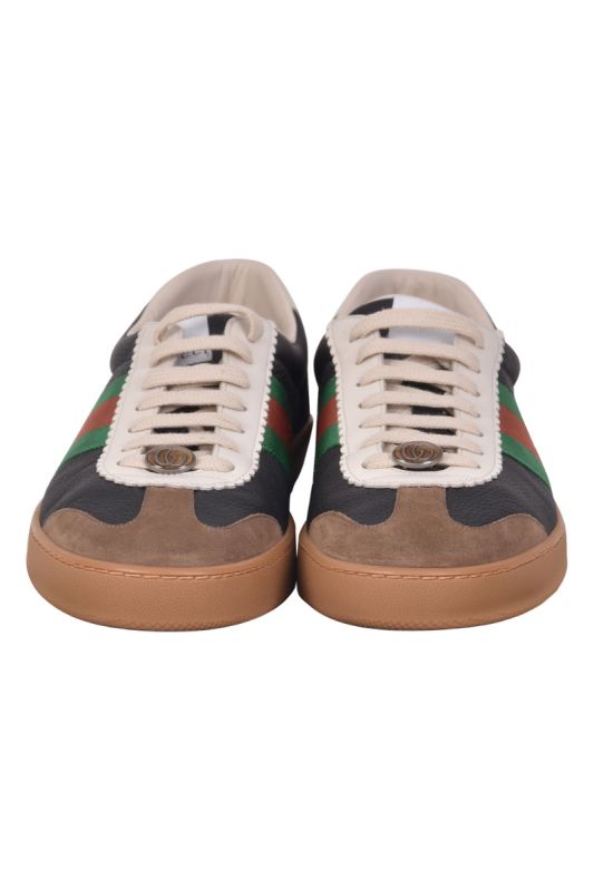 Gucci Web Low Top Sneakers