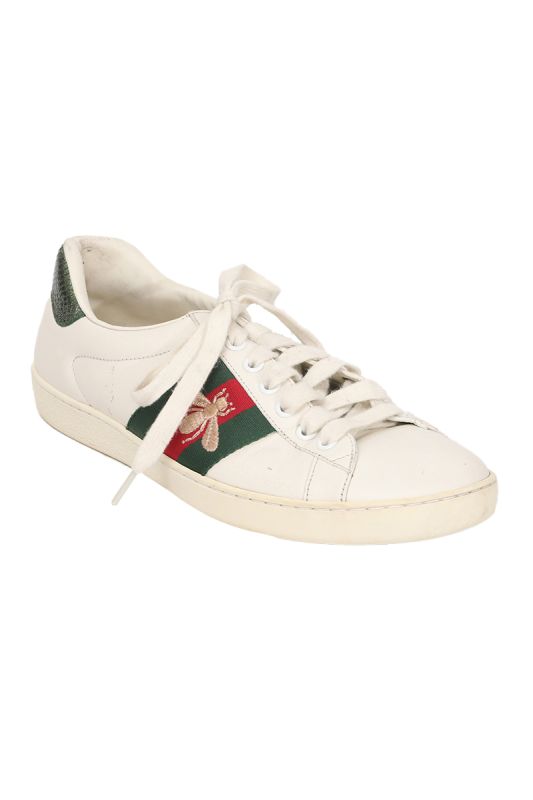 Gucci White Bee EU 35 Sneakers