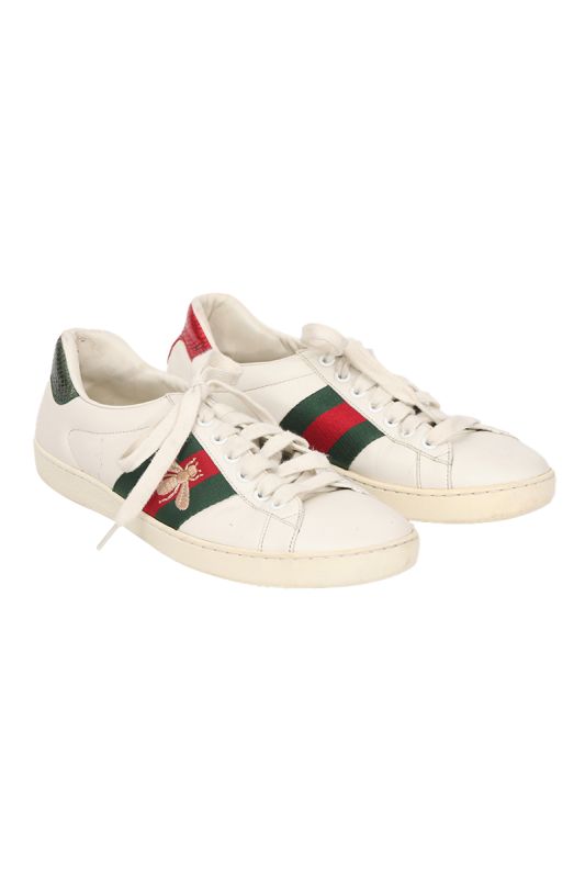 Gucci White Bee EU 35 Sneakers