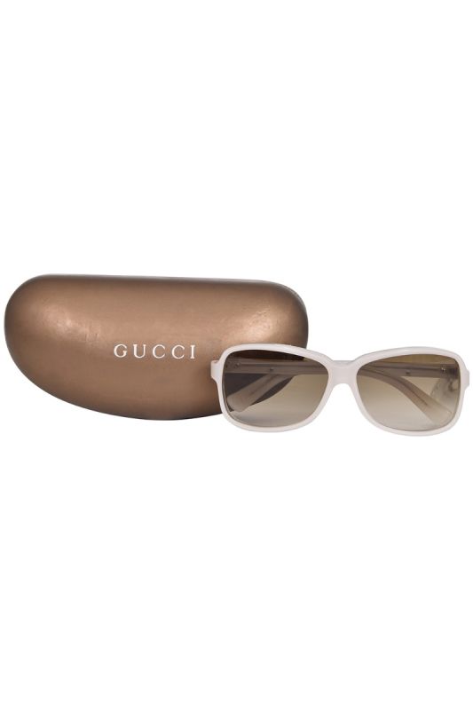 Gucci Women’s White Sunglasses