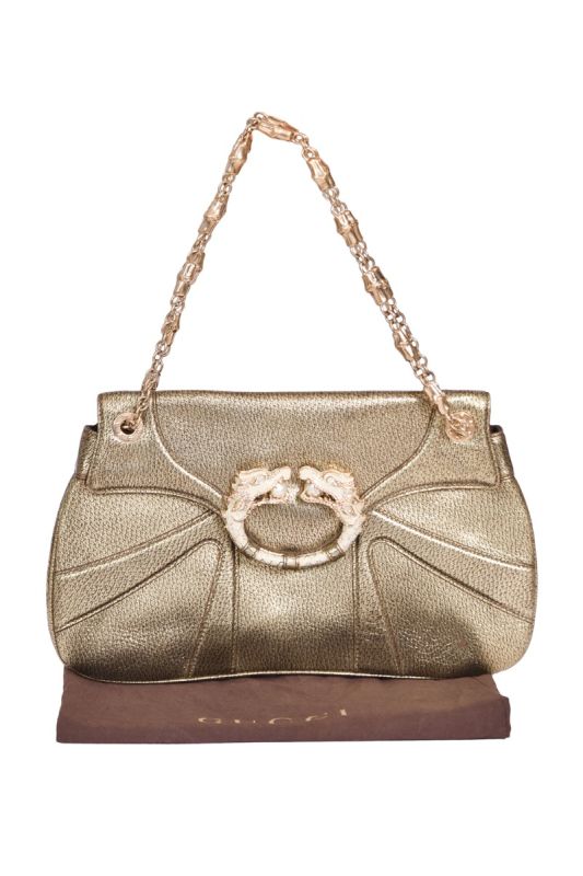 Gucci X Tom FordCrystal Dragon Shoulder Bag