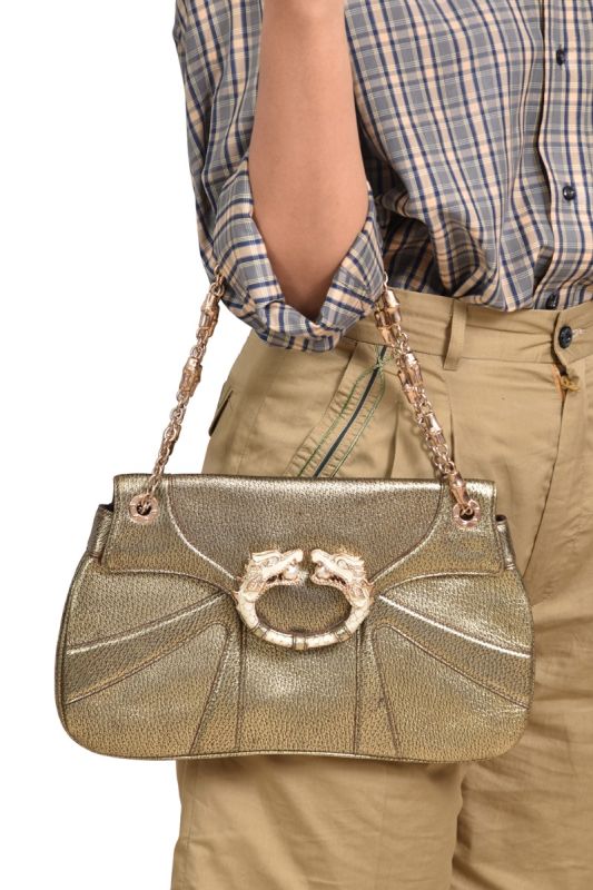 Gucci X Tom FordCrystal Dragon Shoulder Bag