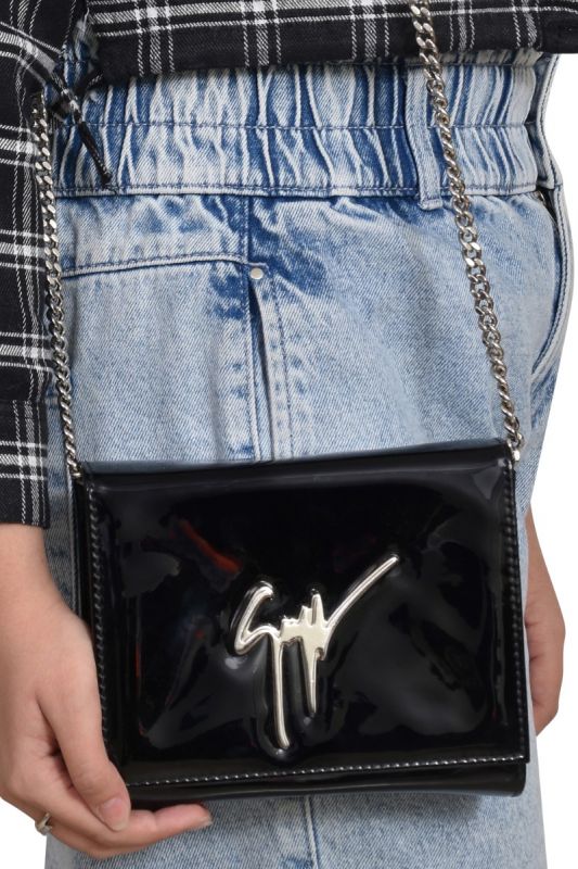Guiseppe Zanotti Cleopatra Wallet on Chain Handbag