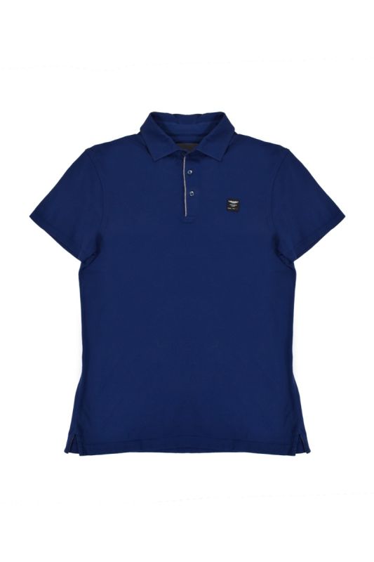 Hackett Aston Martin Blue Polo T Shirt