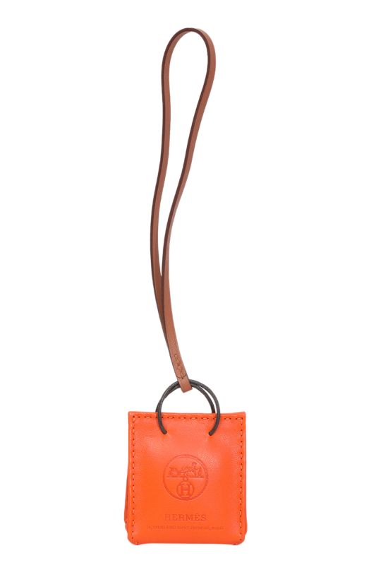 Hermes Sac Orange  Bag Charm