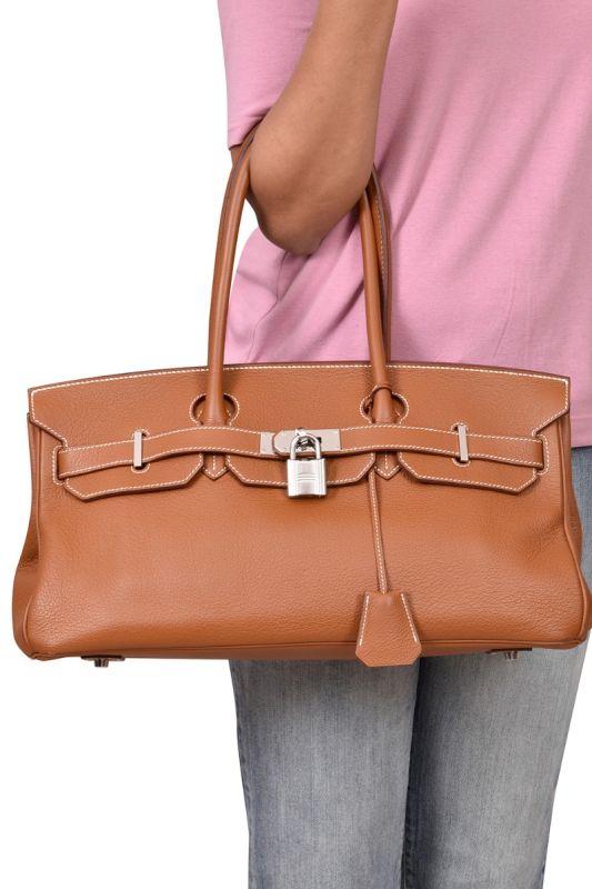 Hermes Taurillion Clemence 42 JPG Birkin Bag