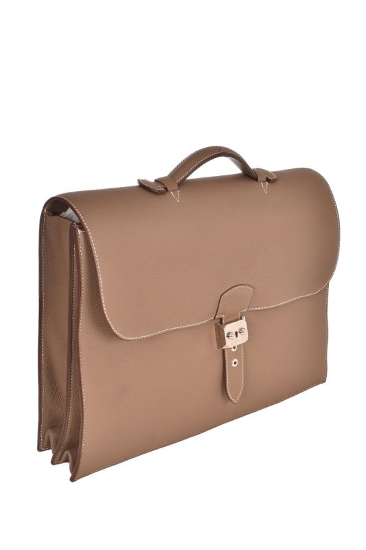 HERMES TAURILLON CLEMENCE SAC A DEPECHE BRIEFCASE BAG