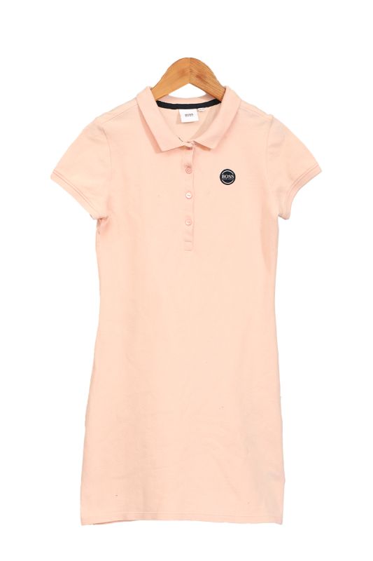 Hugo Boss Baby Pink10 Years T Shirt Dress