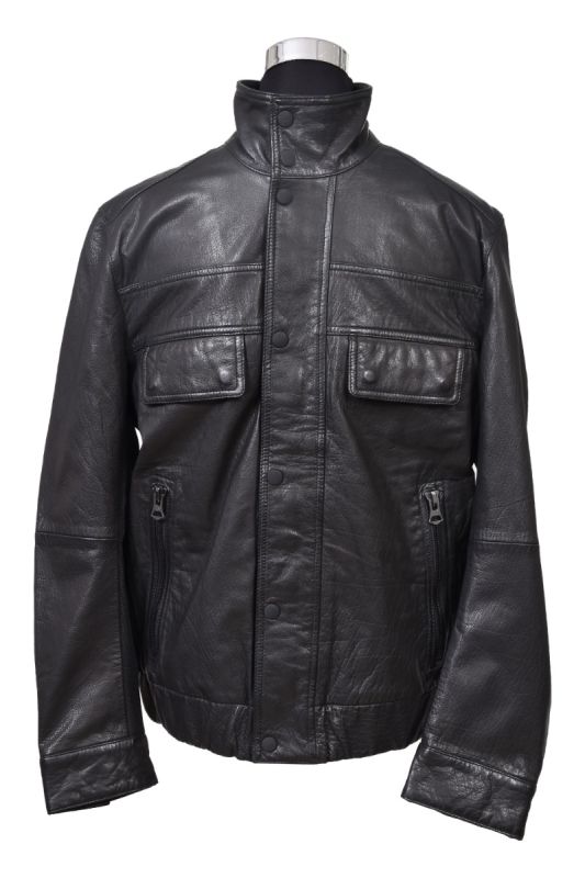 Hugo Boss Black Leather Jacket