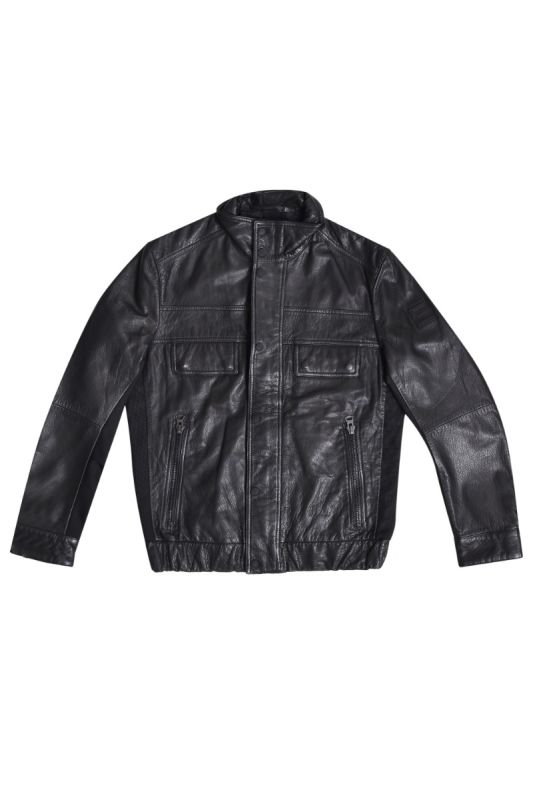 Hugo Boss Black Leather Jacket