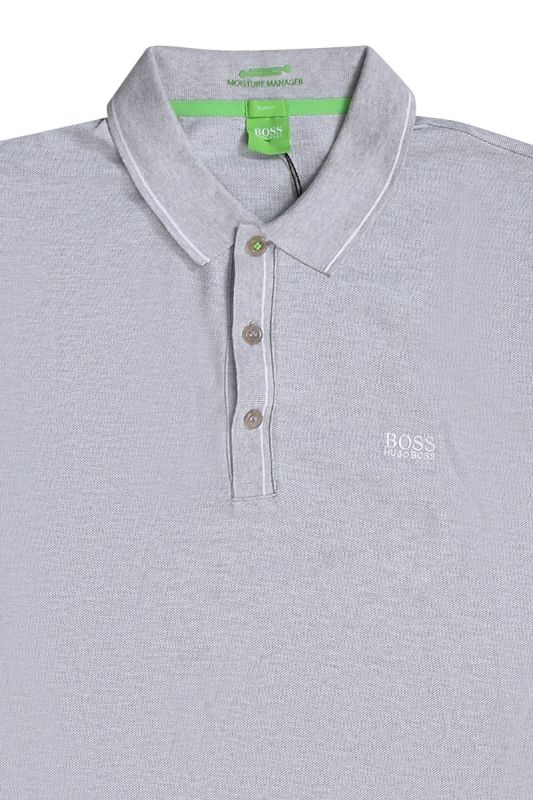 Hugo Boss Grey Polo T Shirt
