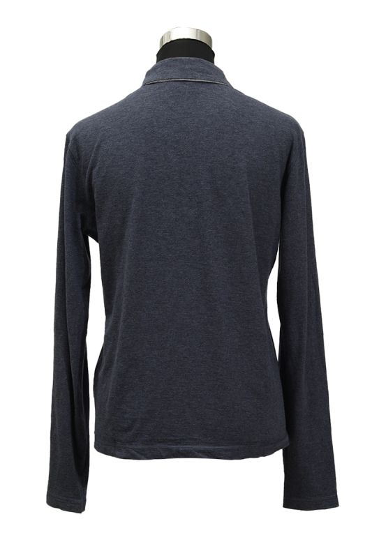 Hugo Boss S Heather Blue Full Sleeved T-Shirt