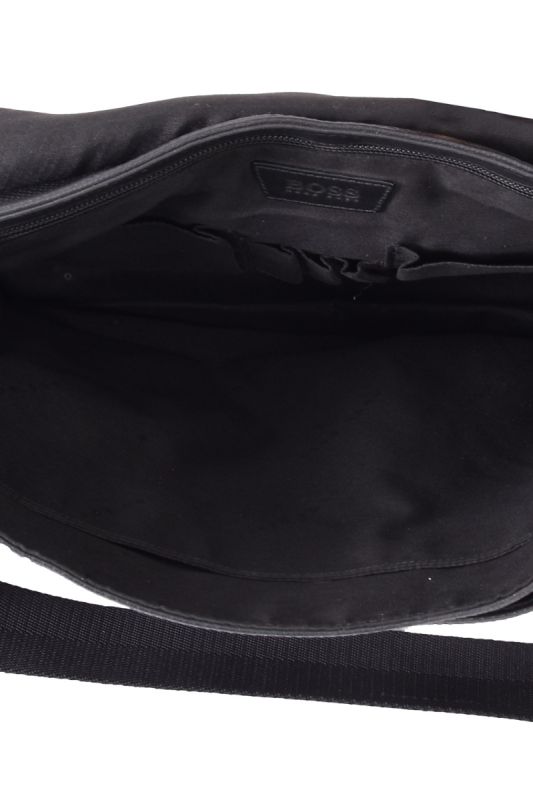 Hugo Boss Leather Messenger Bag