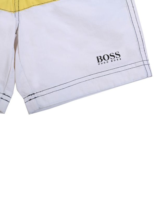 HUGO BOSS MULTI COLOUR SWIM TRUNKS