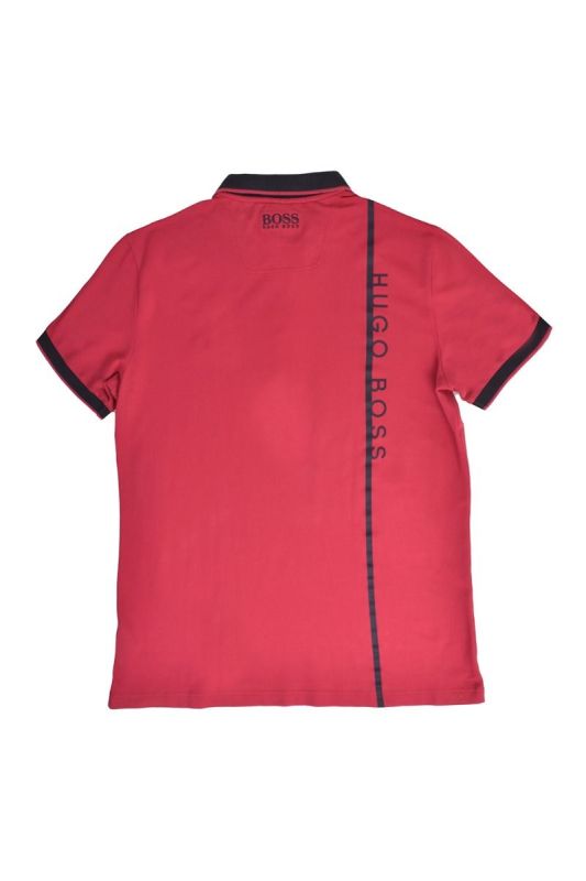 HUGO BOSS TWIN TIPPED COLLAR POLO T-SHIRT