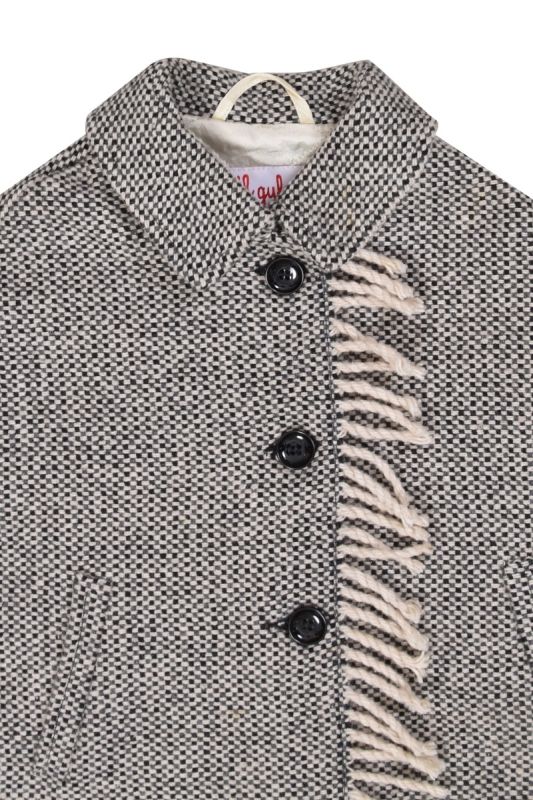 IL Gufo Winter Grey Kid’s Poncho