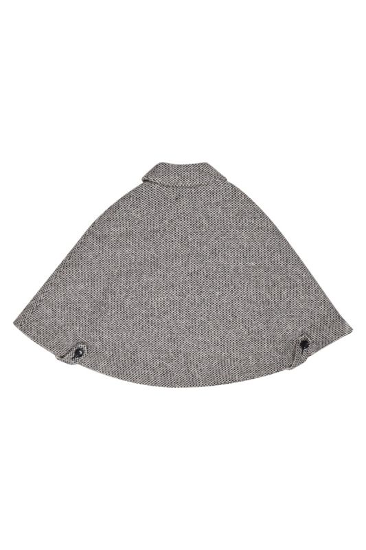 IL Gufo Winter Grey Kid’s Poncho