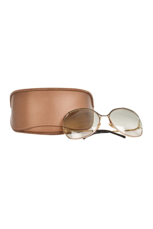 GUCCI INTERLOCKING G OVERSIZED SUNGLASSES