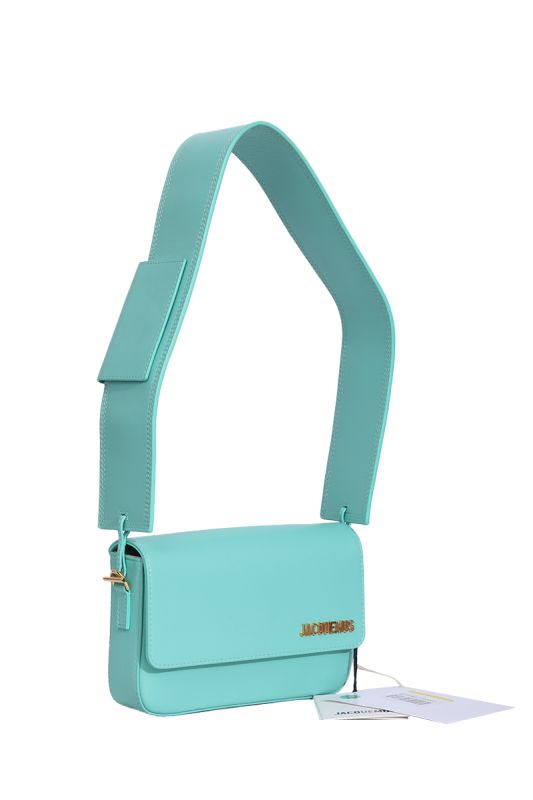 JACQUEMUS LE CARINU LOGO PLAGUE SHOULDER BAG