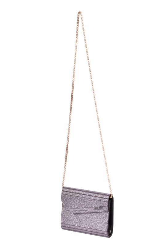 Jimmy Choo Acrylic Glitter Candy Clutch Sling Bag