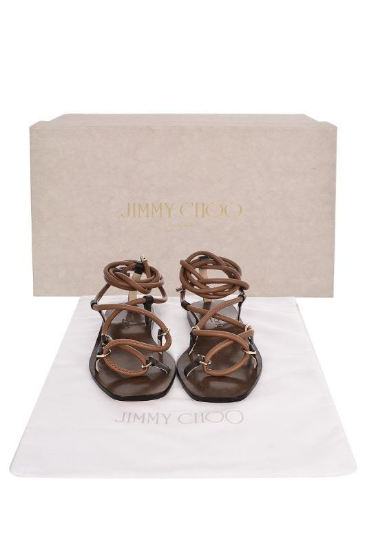 JIMMY CHOO AZIZA LACE UP SANDAL