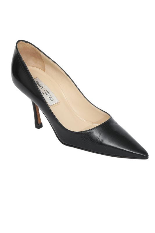 Jimmy Choo Black Patent Leather Pumps