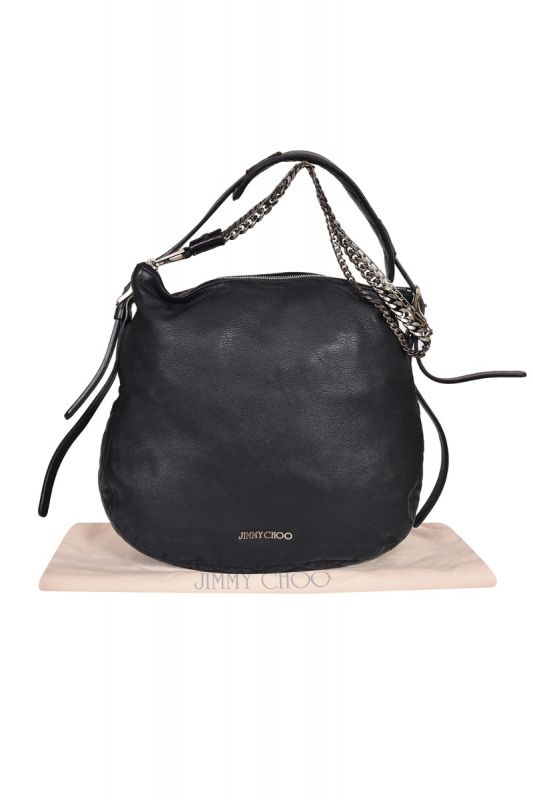 Jimmy Choo Boho Biker Hobo Bag