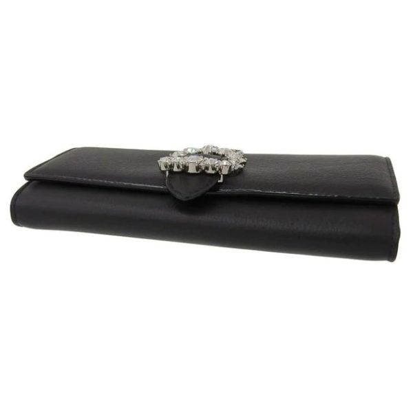 Jimmy Choo Cheri Chain Leather Wallet