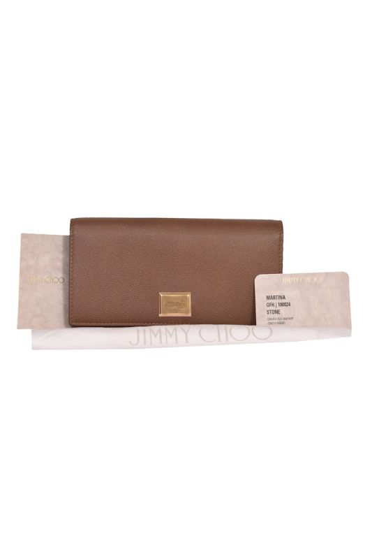 Jimmy Choo Continental Leather Wallet