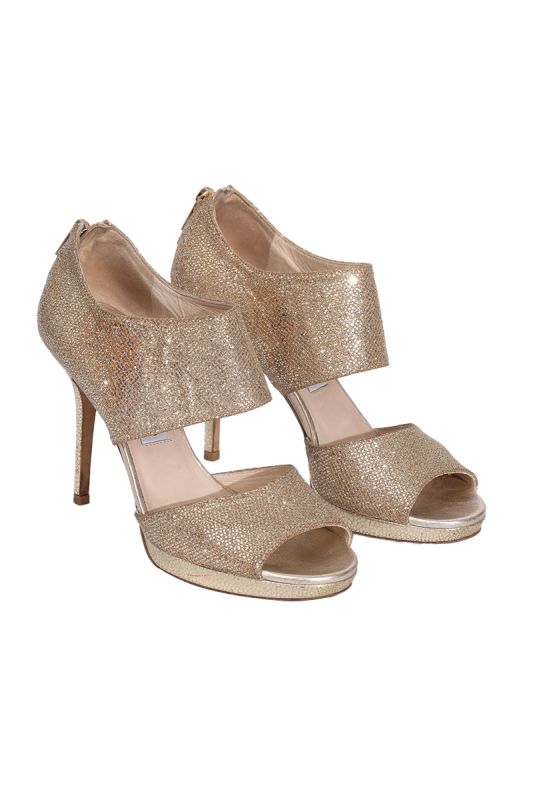 Jimmy Choo Glitter Pencil Heels