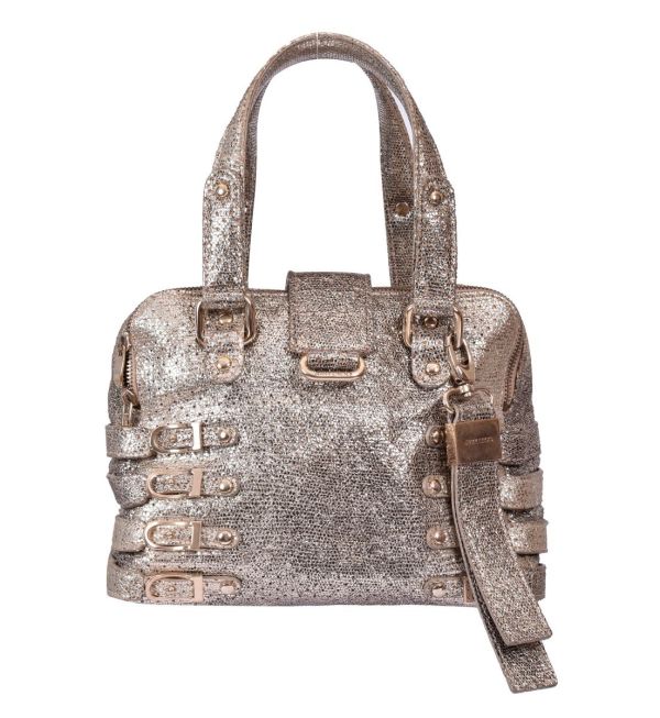 JIMMY CHOO GLITTER SHOULDER BAG