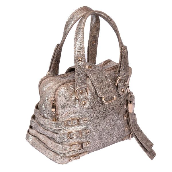 JIMMY CHOO GLITTER SHOULDER BAG