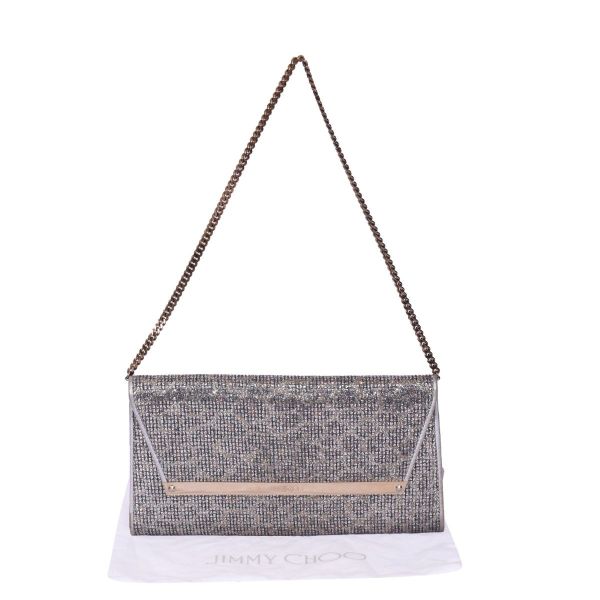 JIMMY CHOO GLITTER SLING BAG