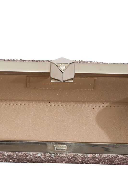 Jimmy Choo Gold Celeste clutch