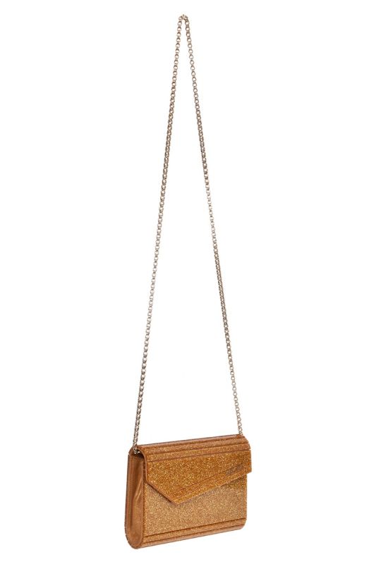 Jimmy Choo Golden Shimmer Candy Clutch