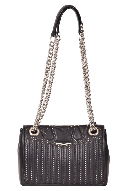 Jimmy Choo Helia Quilted Nappa Studs Shoulder Bag
