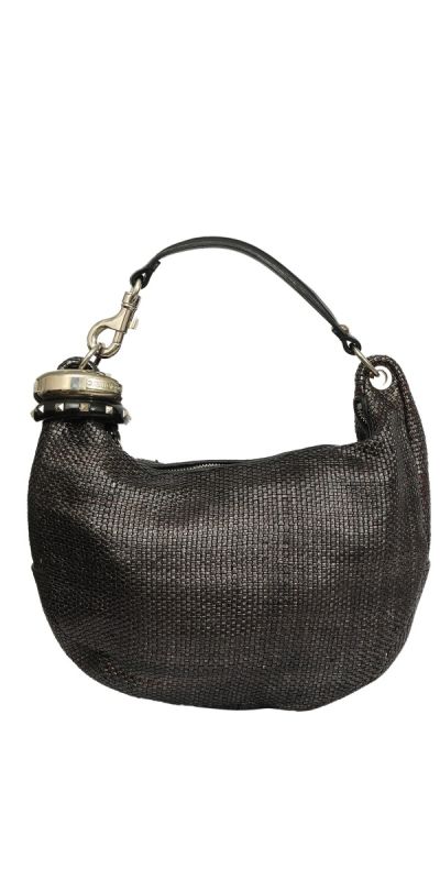 Jimmy Choo Hobo Black Shoulder Bag