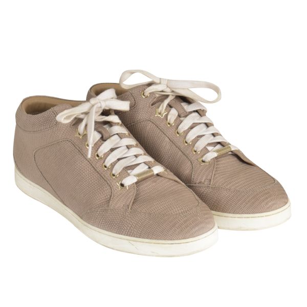 JIMMY CHOO LACE-UP SNEAKERS