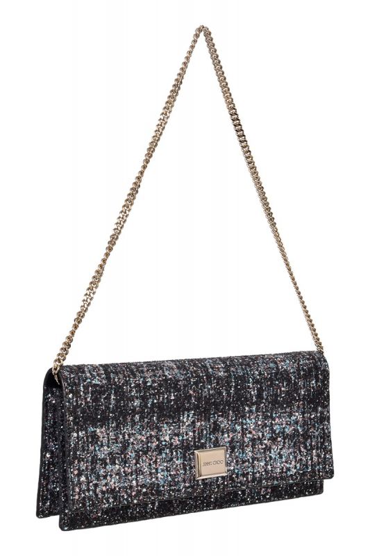 Jimmy Choo Leni Glittered Sling Handbag
