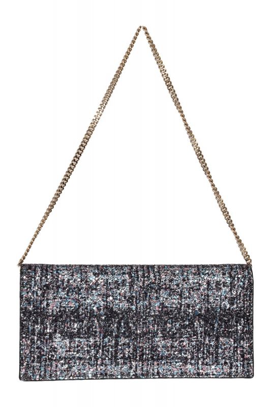 Jimmy Choo Leni Glittered Sling Handbag