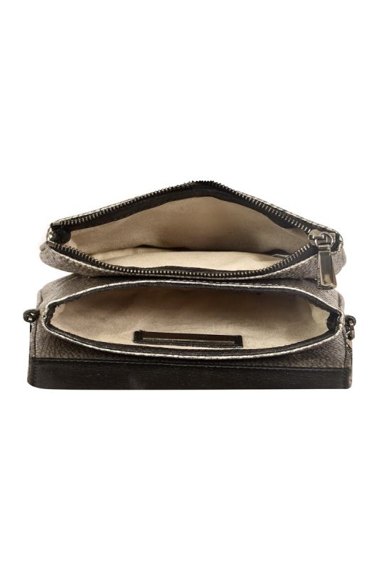 Jimmy Choo Metallic Crossbody Sling Bag