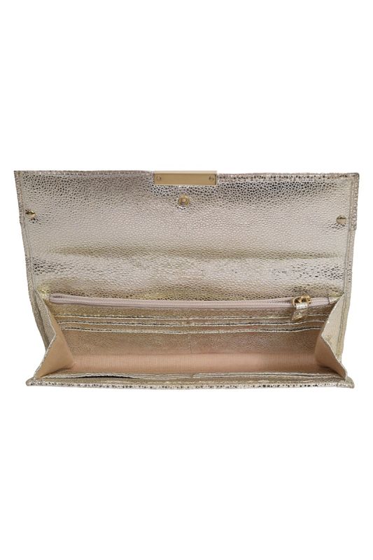 Jimmy Choo Metallic Glitter Clutch